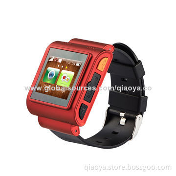 2014 new smart watch phone with wrist blood pressure monitors